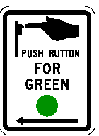 Push Button For Green Sign