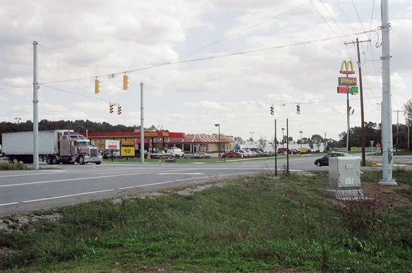 Traffic Signal, CR 400 North at Michigan Road, Shelbyville, Indiana